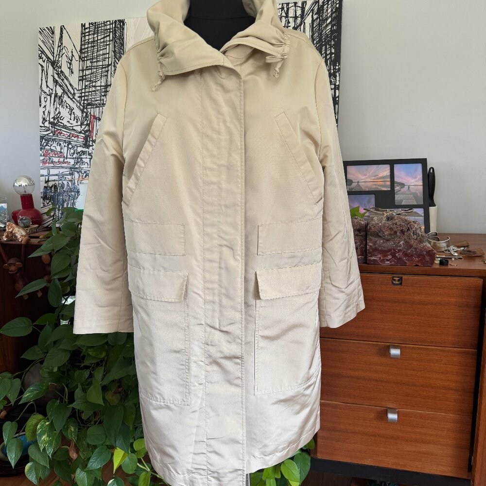 Prada Made in Italy Jacket Raincoat Size 40
